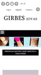 Mobile Screenshot of girbesjoyas.com